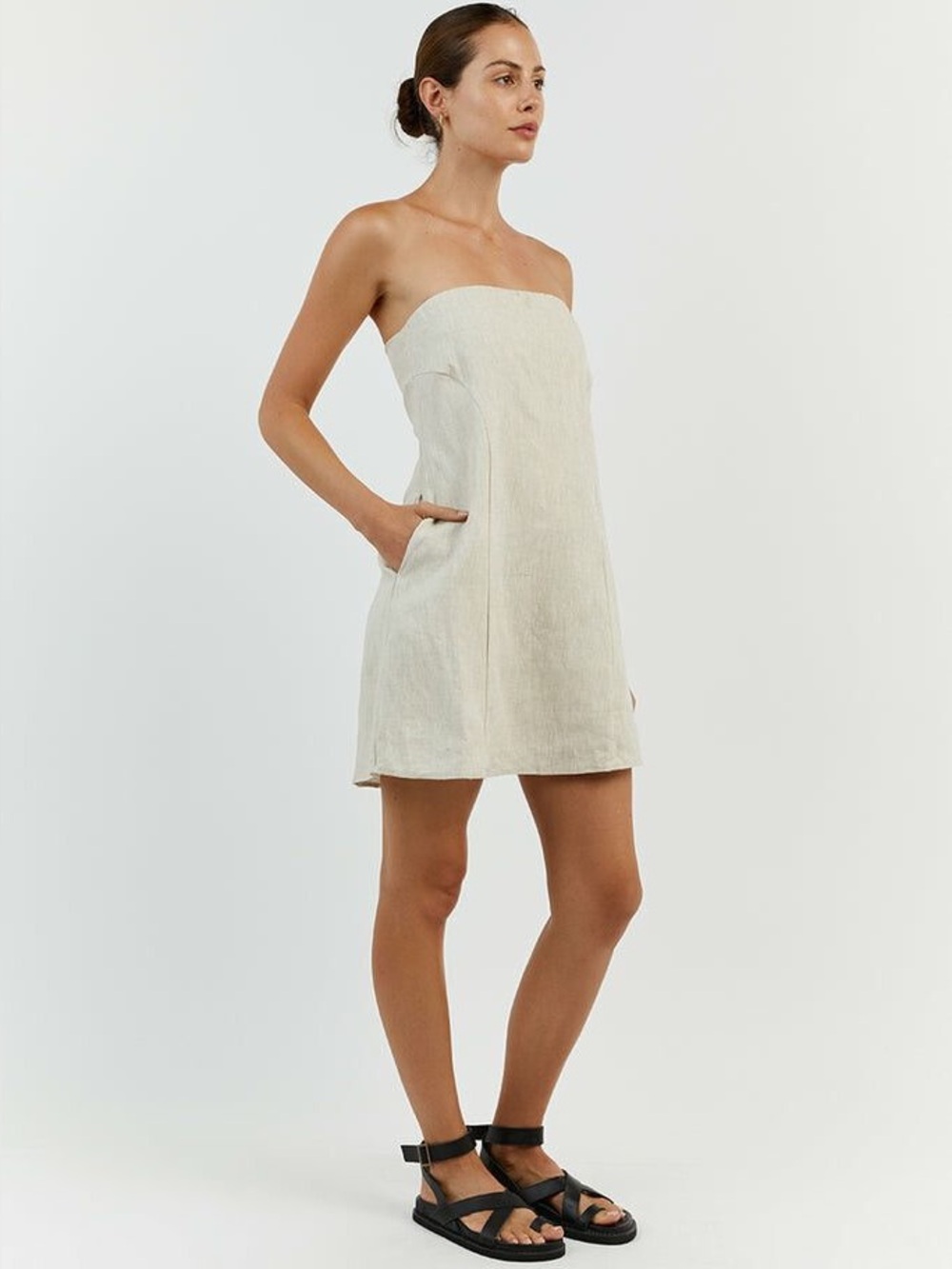 Dissh Linen Mini Dress